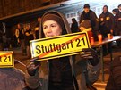 Protesty proti novému nádraí ve Stuttgartu (13. ledna 2011)
