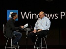 Steve Ballmer pi zmínce o Windows phone.