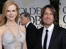 Zlaté glóby 2012: Nicole Kidmanová a Keith Urban 