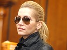 Dara Rolins u Obvodního soudu pro Prahu 2 (18. ledna 2012)