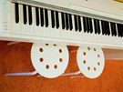 Nové "pianino" pro hudebn nadané sourozence