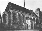 Kostel svatého Moice na snímku z roku 1889.