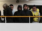 Evakuace pasaér z luxusní lod Costa Concordia, která havarovala u italského
