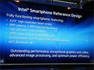 Smartphone s procesorem Intel Atom