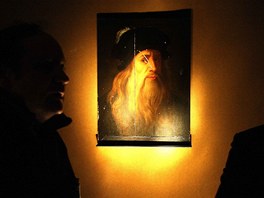 Autoportrt Leonarda Da Vinciho vystaven na zmku Zbiroh