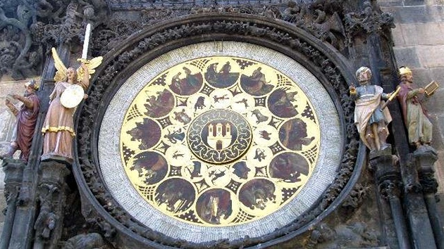 Orloj na Staroměstské radnici. Ilustrační foto