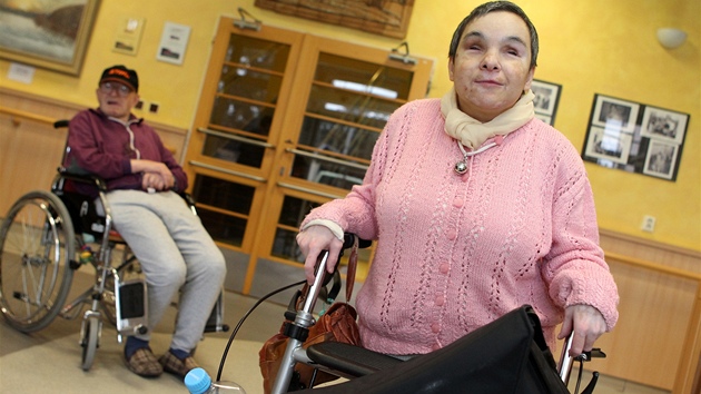 Pes sto klient chrlického ústavu pro nevidomé i lidi s dalím postiením se