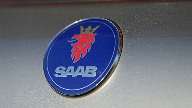 Prask sraz na podporu znaky Saab