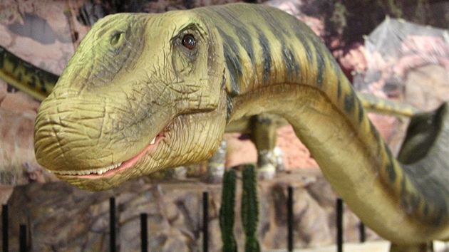 Z expozice libereckého Dinoparku