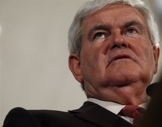 Newt Gingrich zatím zvítzil jen v Jiní Karolín a Georgii, má tak jistou podporu 107 delegát. Ilustraní foto