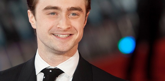 Daniel Radcliffe na svtové premiée filmu ena v erném (Londýn, 24. ledna
