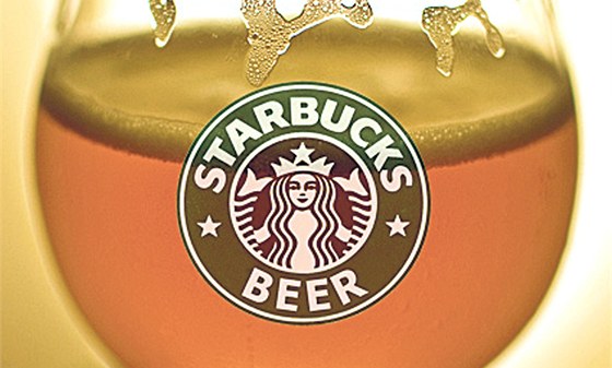 PIVO. Na alkoholické nápoje dosud nebyli zákazníci Starbucks zvyklí.