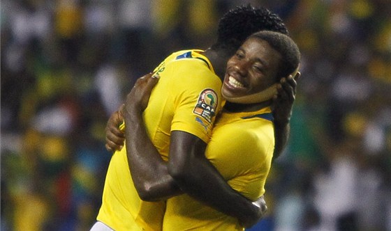 Radost fotbalist Gabonu 