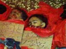 Dti, které podle syrské opozice zemely bhem nedávného ostelování msta Homs