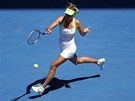 Ruská tenistka Maria arapovová dobhla a trefila míek ve tvrtfinále