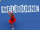 KTERÁ? Svtová jednika Carolina Wozniacká postoupila na Australian Open v