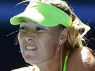 SNAHA. Maria arapovová bojuje o finále Australian Open.