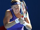 BOJ. Petra Kvitová v semifinále Australian Open proti Marii arapovové.