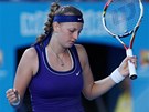 SMUTEK. Petra Kvitová na Australian Open v Melbourne.