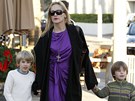 Sharon Stone a její synové Laird a Quinn (2012)