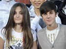 Paris Jacksonová a Justin Bieber (Los Angeles, 26. ledna 2012)