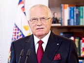 Prezident Vclav Klaus na Praskm hrad krtce pedtm, ne v pmm