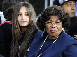 Paris Jacksonová a její babička Kathleen 