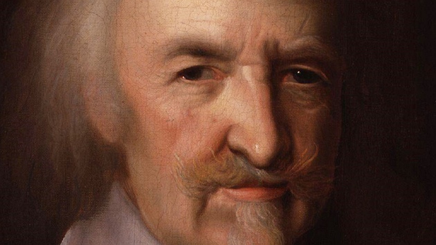 Thomas Hobbes (1588 - 1679), anglický filozof, který nejvíce proslul prácemi
