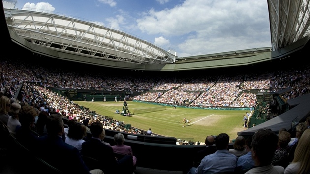 Ústední dvorec ve Wimbledonu