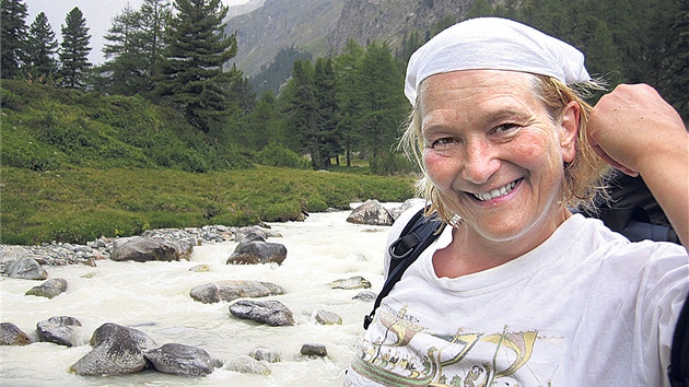 Bývalá novináka Edith Zweifelová si oblíbila okolí výcarského Zermattu, který