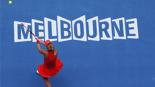 KTERÁ? Sv�tová jedni�ka Carolina Wozniacká postoupila na Australian Open v