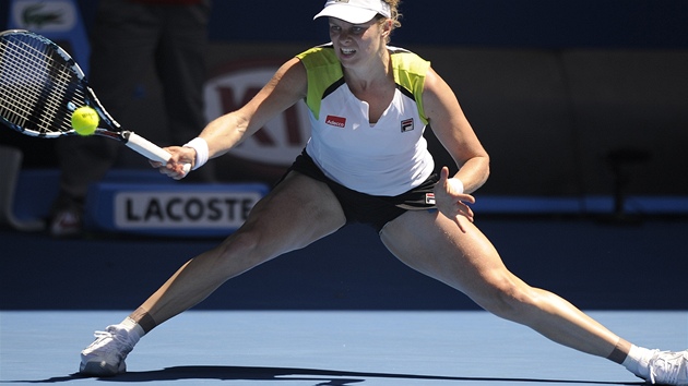NESTAILO. KIm Clijstersov vypadla na Australian Open v semifinile.