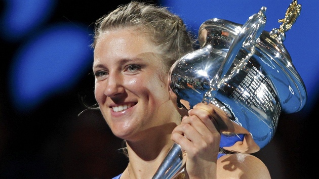 ÚSMV, PROSÍM! Viktoria Azarenková slaví první grandslamový titul, vyhrála...