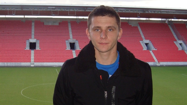 Matú� �onka, nová posila fotbalist� Slavie.