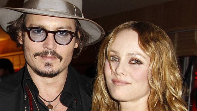 Johnny Depp a Vanessa Paradis