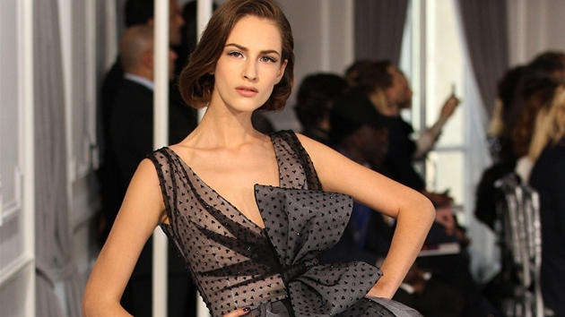 Za veerní róbu z haute couture kolekce Dior zaplatíte stejn jako za rodinný dm