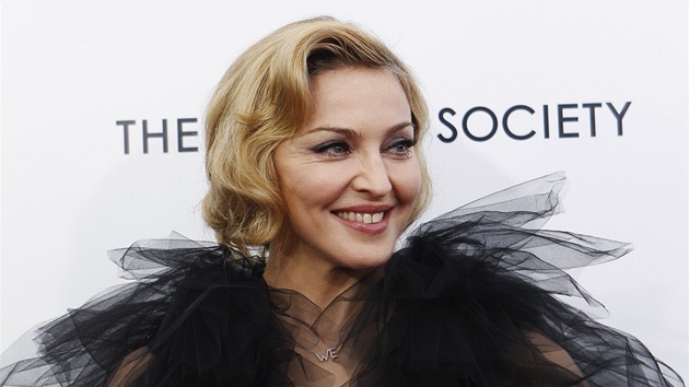 Madonna na premiée filmu W.E. (New York, 23. ledna 2012)