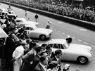 První dv píky závodu 24 hodin Le Mans v roce 1952 obsadily tehdy nové...