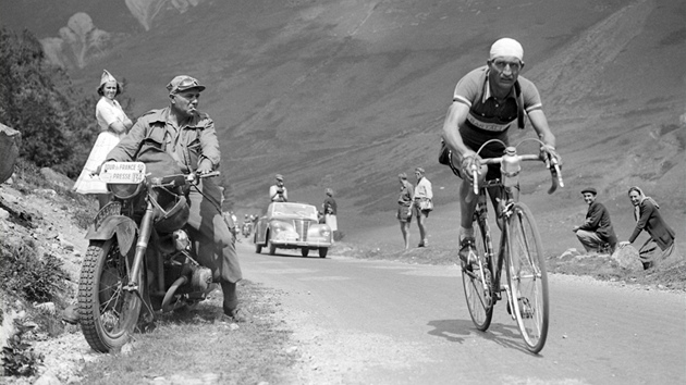italská cyklistická legenda Gino Bartali