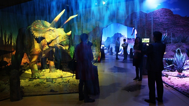 Expozice Dinoparku v Liberci