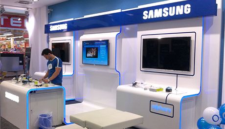 Spolená prodejna O2 a Samsung na praském Zliín