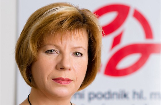 Prozatímní ředitelka Dopravního podniku Magdalena Češková.
