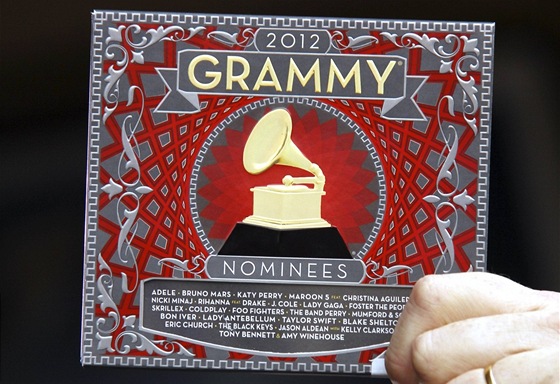 Na trhu je k dostání album s písnmi interpret nominovaných na cenu Grammy.