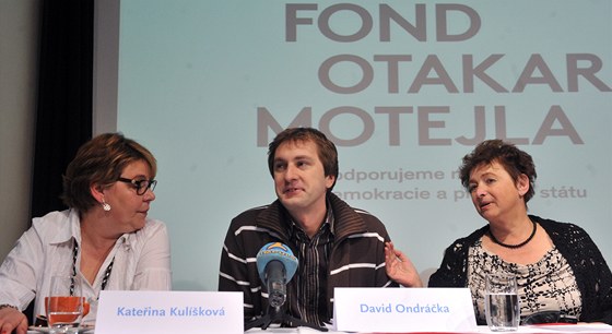 innost protikorupního Fondu Otakara Motejla zahájila jeho dcera Kateina