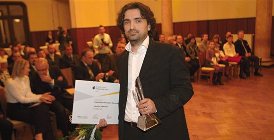 Podnikatel roku Moravskoslezského kraje 2011 Jannis Samaras