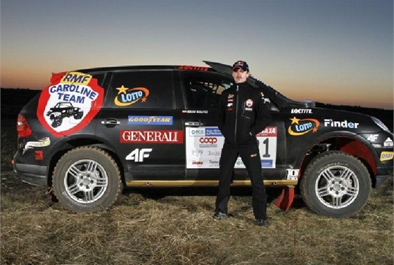 Adam Malysz ped Rallye Dakar 2012