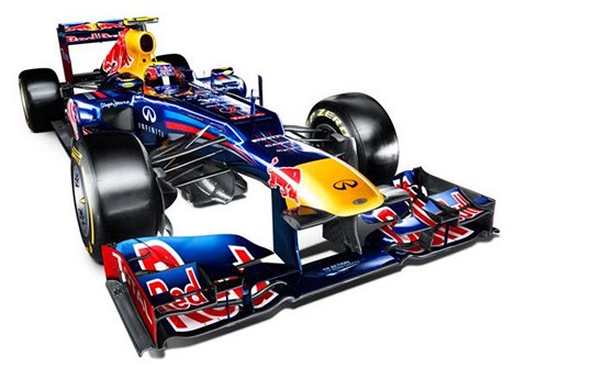Nový monopost týmu Red Bull pro sezonu 2012.
