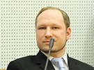 Anders Behring Breivik u soudu, který rozhoduje o jeho dalí vazb (5. února
