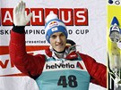 Gregor Schlierenzauer vyhrál závod skokan na lyích Svtového poháru v