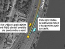 MAPA: Policejní hlídka se ráno na ulici Strakonické v Praze pokusila zastavit